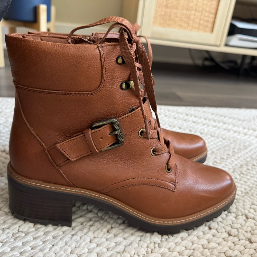 Naturalizer Leather Boots, Size 10